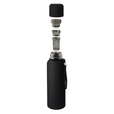 Термос Travel софт-тач 750мл (черный)