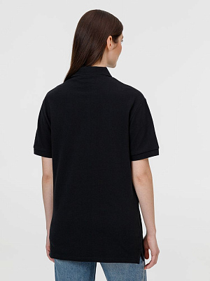 Рубашка поло унисекс Pacific, черная