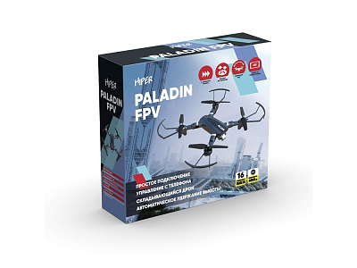 Радиоуправляемый квадрокоптер PALADIN FPV