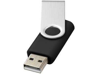 USB-флешка на 16 Гб Rotate Basic (Черный)