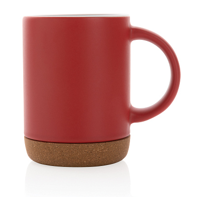 Керамическая кружка с пробковым основанием, 280 мл