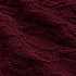 Плед Knitline, темно-красный (бордовый) - Фото 4