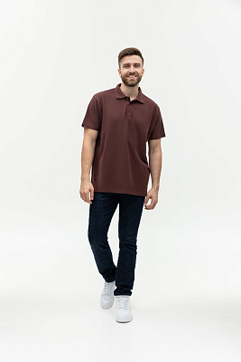 Рубашка поло мужская STAN хлопок/полиэстер 185, 04