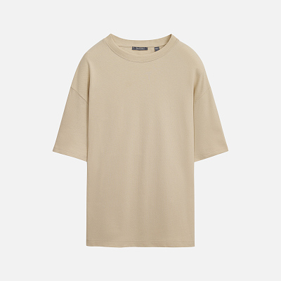 Футболка унисекс премиум Аура (Aura), бежевый