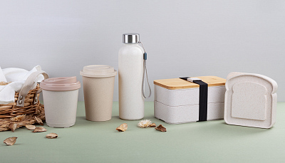 Контейнер для бутербродов "Natural" , натуральный