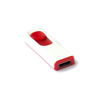 Пластик 08 Слайд промо, зеленый, 4Гб