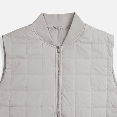 Жилет унисекс Warmbridge, светло-серый