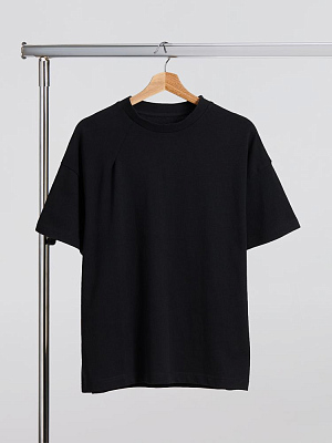 Футболка оверсайз унисекс Sinkopa, черная