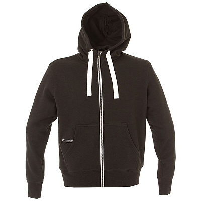 Толстовка худи с капюшоном на молнии NEVADA 280 (Чёрный)
