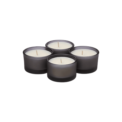 Набор ароматических свечей Sento, серый