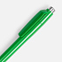Ручка шариковая Klippa, зеленая - Фото 3
