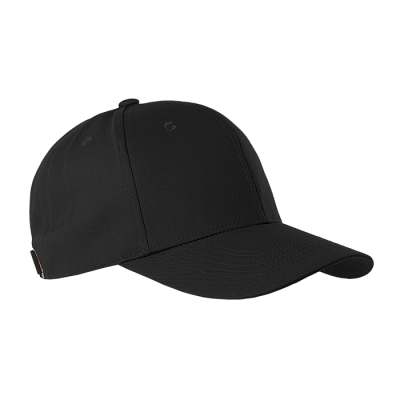 Бейсболка STAN 6 клиньев хлопок 280, 21 (Чёрный)