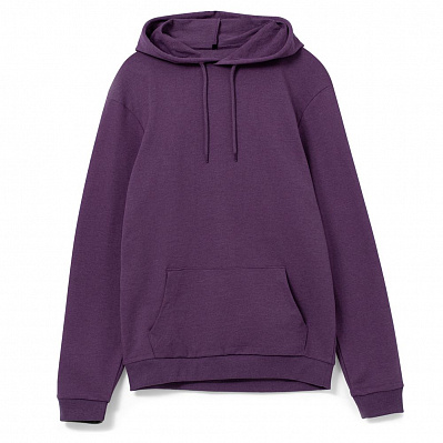 Толстовка с капюшоном унисекс Hoodie  меланж (Фиолетовый)