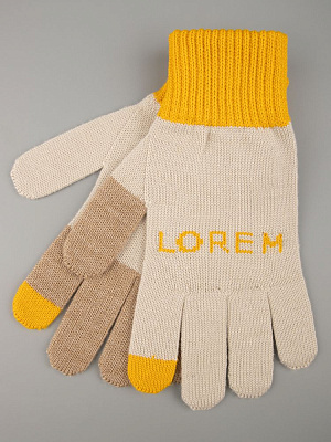 Перчатки на заказ Guanti акрил