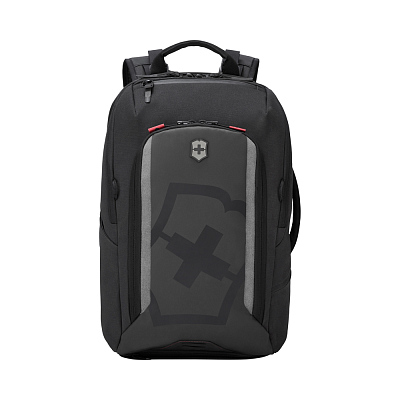 Рюкзак VICTORINOX Touring 2.0, черный, износоустойчивый полиэстер 600D, 31x19x45 см, 21 л