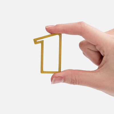 Подвеска Symbol, 3D-печать на заказ, цифра 1