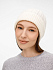 Шапка Bellish, белая (ванильная) - Фото 6