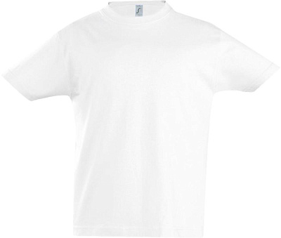 Футболка детская Imperial Kids, темно-фиолетовая (Белый)