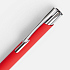 Ручка шариковая Keskus Soft Touch, красная - Фото 4