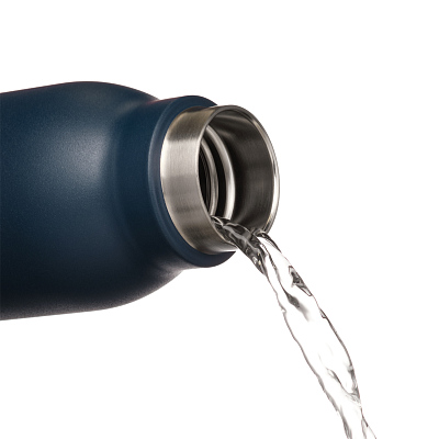 Термобутылка вакуумная герметичная Соренто (Sorento), синяя