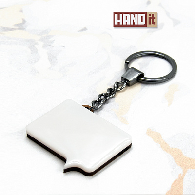 Брелок Мысль (белый) (Белый)