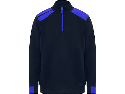 Толстовка с воротом на молнии Maverick мужская (Синий нэйви, королевский синий)