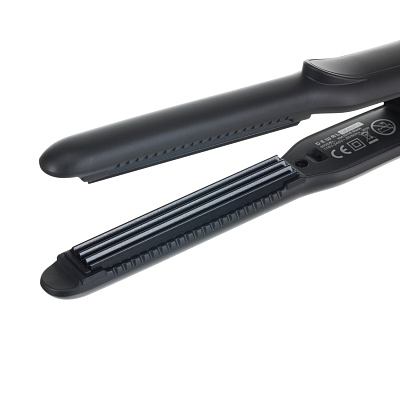 Щипцы-гофре для волос DEWAL BEAUTY Comfort 15x95 мм, черные