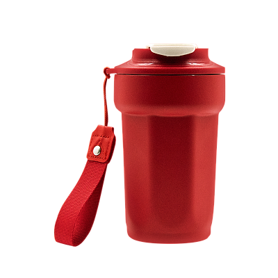 Термостакан TEDGE (красный с белым)