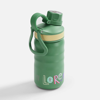 Термобутылка Fujisan 2.0, зеленая