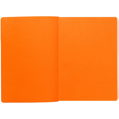 Ежедневник Flexpen Black, недатированный, черный со светло-оранжевым