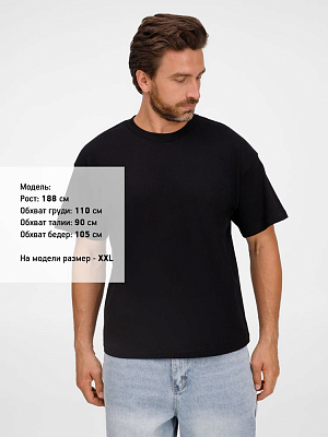 Футболка оверсайз унисекс Legacy, серый меланж