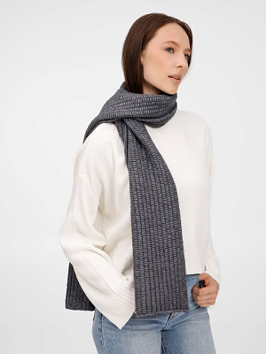 Шарф Frissonelle, серый меланж