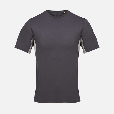 Футболка спортивная унисекс Storm, серая (Серый)