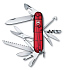 Нож перочинный VICTORINOX Huntsman Lite, 91 мм, 21 функция, полупрозрачный красный - Фото 2