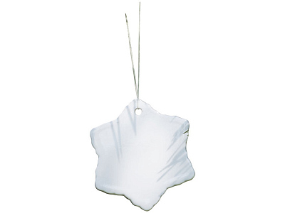 Керамическое новогоднее украшение