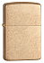 Зажигалка ZIPPO Armor™с покрытием Tumbled Brass, латунь/сталь, золотистая, матовая, 38x13x57 мм - Фото 1