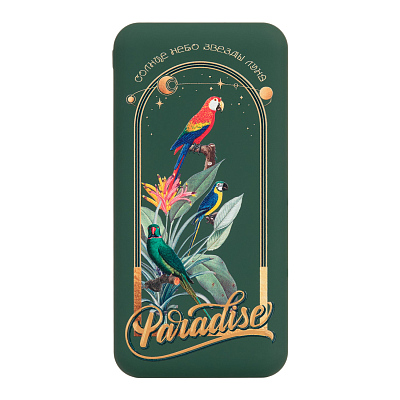 Внешний аккумулятор Elari Plus 10000 mAh, зеленый