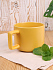 Чашка Jumbo в коробке матовая, желтая - Фото 4