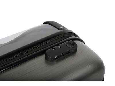 Чемодан прозрачный Visit  со сменной вставкой