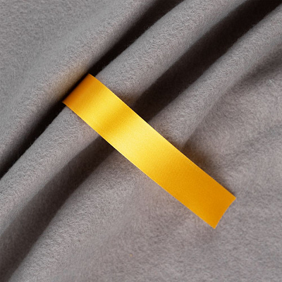 Лента сатиновая Satin 20 XXL, желтая, 250 см (Желтый)