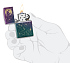 Зажигалка ZIPPO Starry Sky с покрытием Iridescent, латунь/сталь, фиолетовая, матовая, 38x13x57 мм - Фото 5