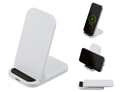 Беспроводное зарядное устройство Foldy, 15 Вт (Белый)