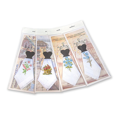 Сувенирный набор "Платье" Пс03 Платок носовой женский "ETNICA"