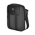 Сумка через плечо VICTORINOX Architecture Urban2 Crossbody Bag,серый, полиэстер/кожа, 9x22x28 см, 6 л - Фото 3