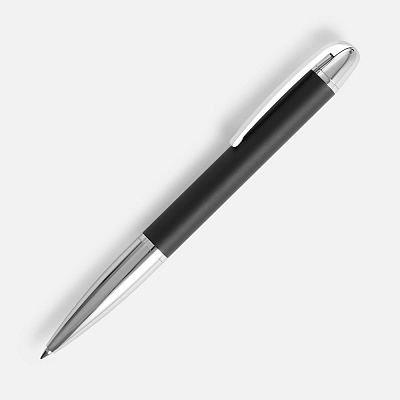 Ручка шариковая Arc Soft Touch, черная (Чёрный)