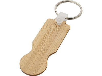 Брелок для ключей из бамбука Ronan (Натуральный)