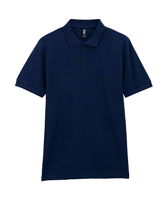 Футболка поло PREMIUM COTTON ADULT DOUBLE PIQUE, МОРСКОЙ СИНИЙ S (Морской синий)