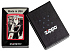 Зажигалка ZIPPO Skull King Queen Beauty с покрытием Red Matte, латунь/сталь, красная, 38x13x57 мм - Фото 6