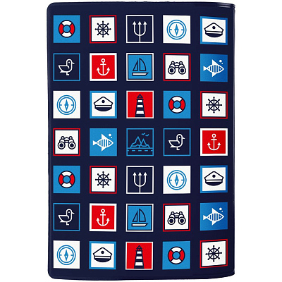 Обложка для паспорта Industry, морская