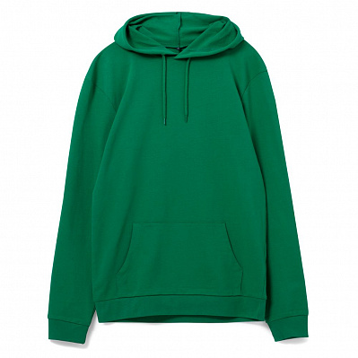 Толстовка с капюшоном унисекс Hoodie, зеленая (Зеленый)